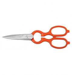 Multi-purpose serrated scissor